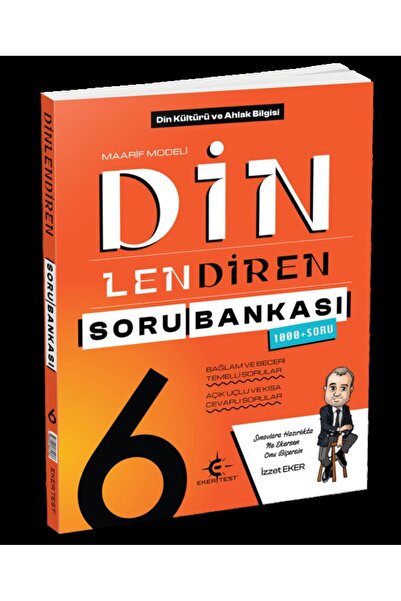 Eker Test Yayınları EKER 6 DİNLENDİREN SORU BANKASI