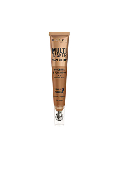 RIMMEL LONDON MULTITASKER WAKE ME UP corector și fond de ten # Mocha 20 ml