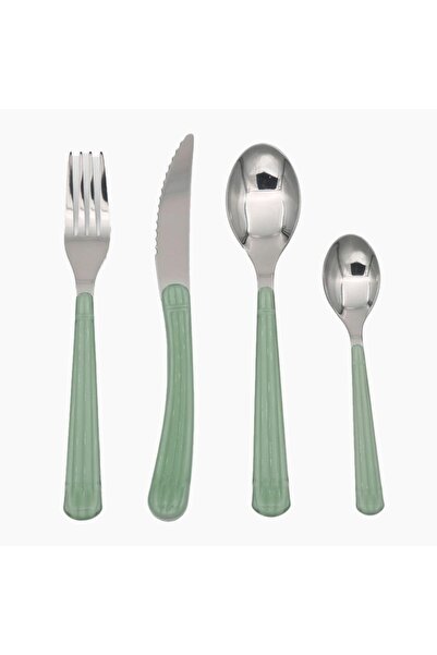 Zinnia 24-Piece Cutlery Set - Forks, Spoons & Knives