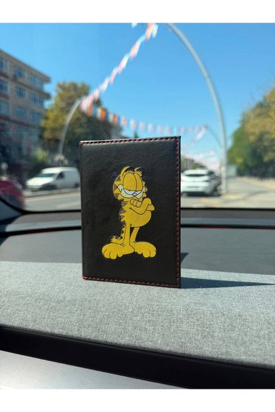 EFE DERİ garfield ruhsat kabı