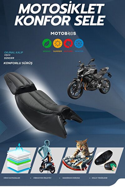 Motobros Cfmoto Nk 450 Comfort Saddle Cover