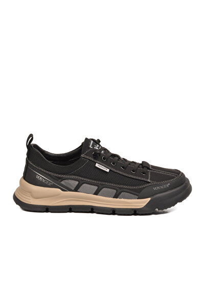 Voyager Black Memory Foam Men's Casual Shoes