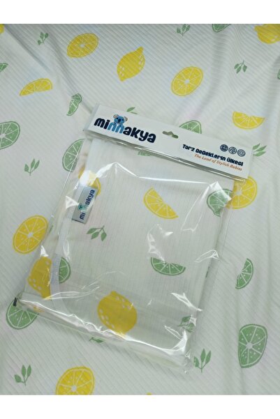 minnakya Newborn Baby Blanket Cotton Single-Layer Ribbed Combed Cotton Stroll...
