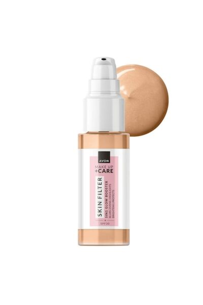 AVON Illuminating Makeup Base Skin Filter 5 In 1 Glow Booster with SPF30, Avo...