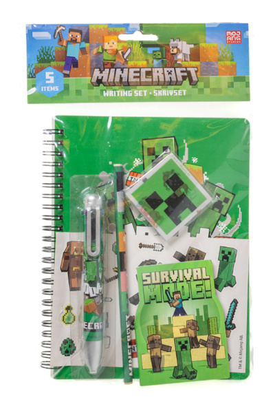 Stor Комплект за писане Minecraft с многоцветна химикалка (166506128)