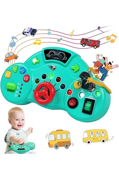 GENERAL لعبة مونتيسوري من LBMT، بلاستيك ABS، للجنسين من عمر 12 شهر، بأضواء LE...
