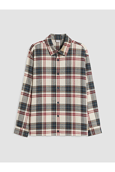 LC Waikiki LCW Kids Plaid Gabardine Boys' Shirt