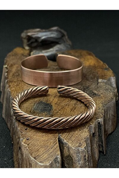 zadenza gold 2 li pure copper bracelet authentic copper bracelet 100% copper ...