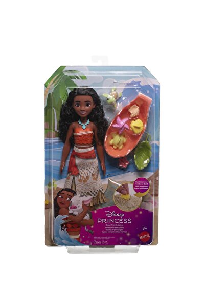 mattel DISNEY PRINCESS MOANA AND OCEAN FRIENDS DOLL SET WITH MODELLING SAND A...