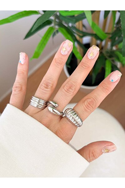 Venus Design Multiple Ring Set