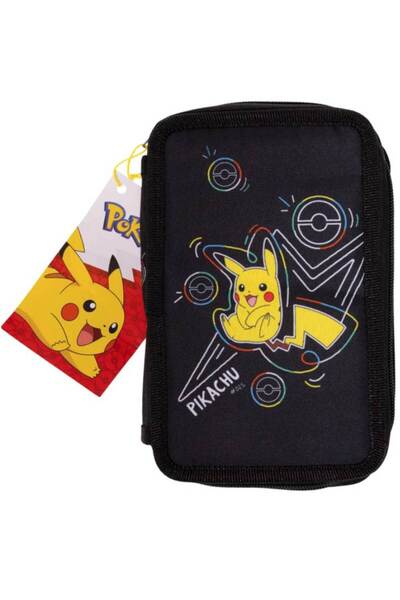 Pokemon Neon 2-Compartment Filled Pencil Case (161508516)
