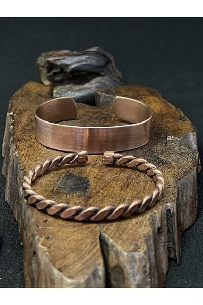 zadenza gold 2 li pure copper bracelet authentic copper bracelet 100% copper ...