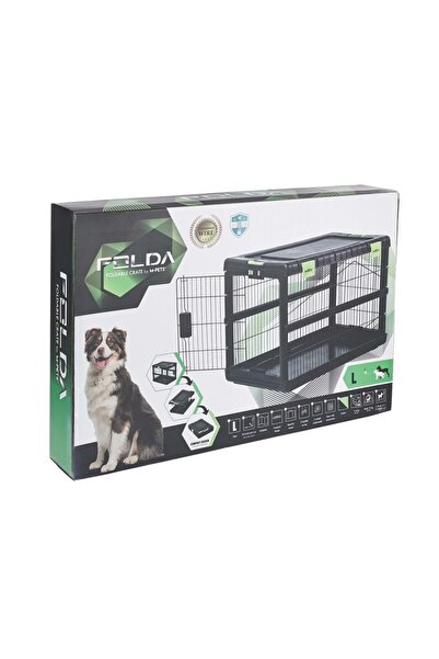 M-PETS FOLDA KATLANABİLİR PET KAFESİ (L)