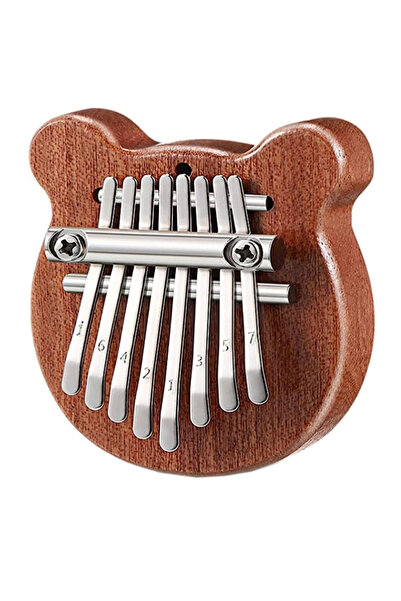 OEM Mini Kalimba cu 8 Clape si Urechiuse portabil ideal pentru incepatori si ...