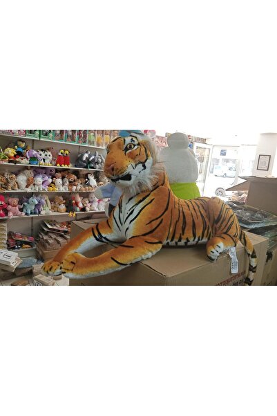 Kayra Toy Plush Cute Lying Tiger Sleeping Companion 70 cm