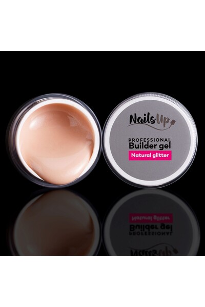 NAILSUP PROFESSIONAL Gel UV Constructie NAILSUP Glitter 50g
