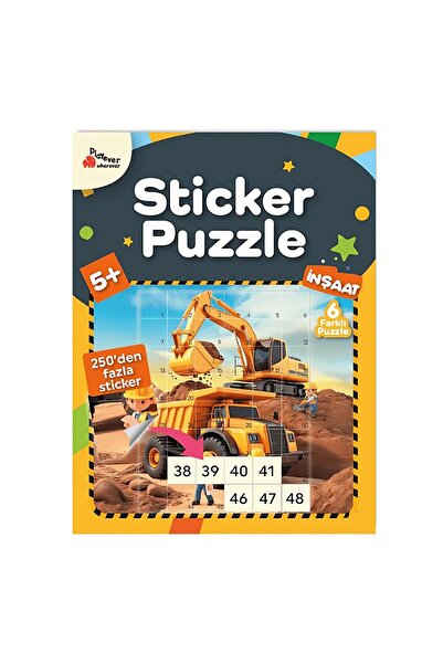 Playever Sticker Puzzle İnşaat