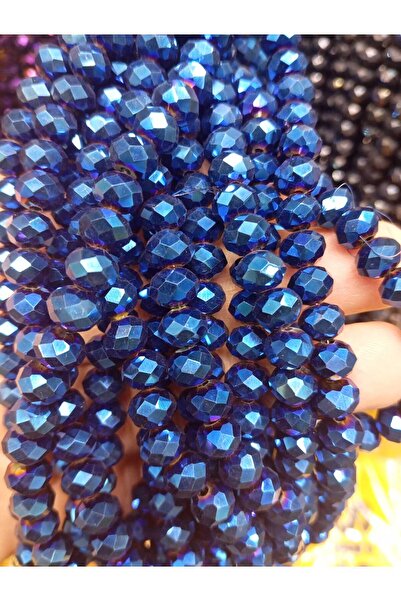 Ralp Moda Metallic Coating 8 mm Crystal Beads 10 Strands Average 600 Pcs