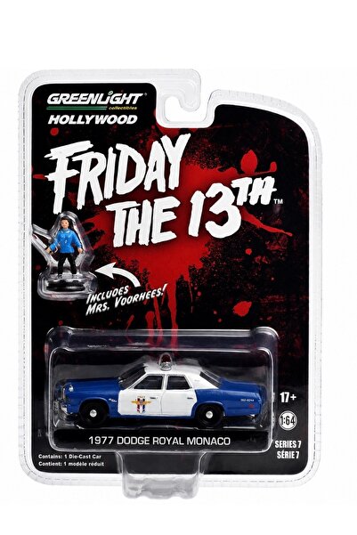 Greenlight Collectibles سيارة هوليوود فرايداي ذا 13 ث (1977) دودج رويال موناك...