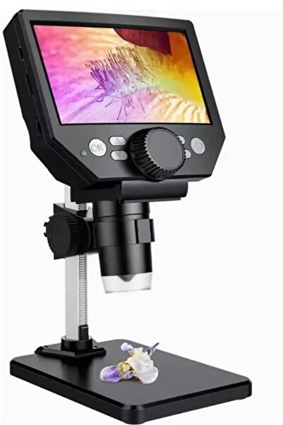 BASE Microscop digital LCD cu ecran HD de 4,3 inch, 8MP, zoom de la 1 la 1000...
