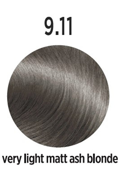 Element Επαγγελματική Βαφή Μαλλιών 9.11 120 ml (2x60 ml), Πολύ Ανοιχτό Ματ Ξα...