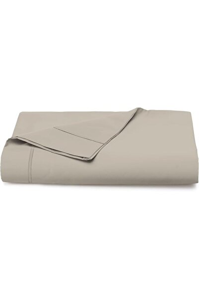 GENERAL 100% Cotton Flat Bed Sheet Single Size 400 Thread Count Long Staple C...