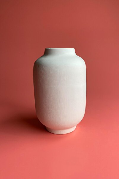 Ceramingo Vazo M101 Ham Seramik Bisküvi