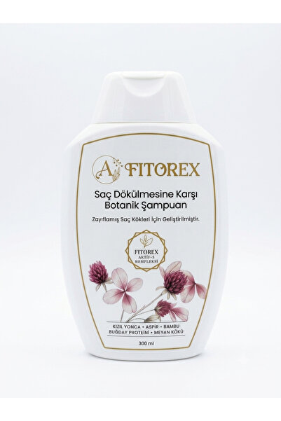 Fitorex Weakened Hair Roots Botanical Shampoo Active-5 Complex Red Clover Bam...