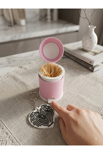 Store Çöp Kutusu Görünümlü Kürdanlık (2 Adet)