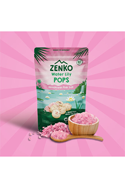 Zenko Superfoods ملح ووتر ليلي بوبس الهيمالايا الوردي 28 جرام