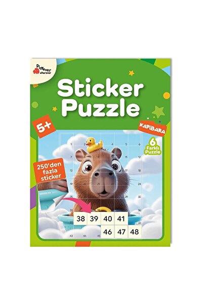 Hey Clay Sticker Puzzle Kapibara