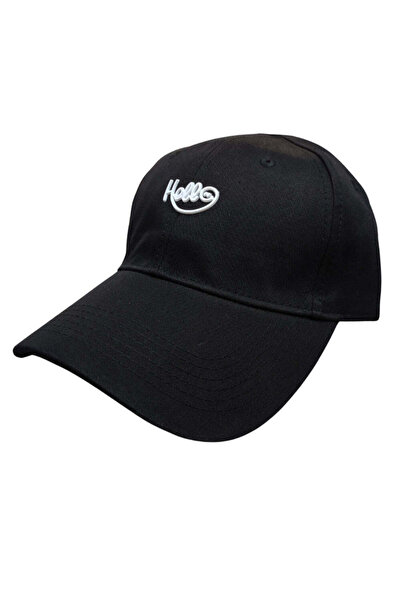 GUF CLOTHING Ανδρικό μαύρο καπέλο Hello CAP005-black