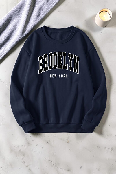 uyguntarz Unisex Printed Crew Neck Sweatshirt