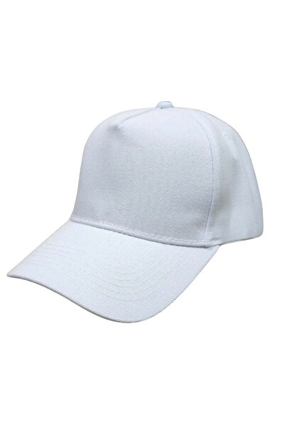 GUF CLOTHING Ανδρικό λευκό καπέλο Απλό CAP001-λευκό