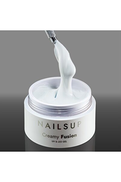 NAILSUP PROFESSIONAL Gel Uv/Led Creamy Fusion NAILSUP White HEMA FREE 15g 013