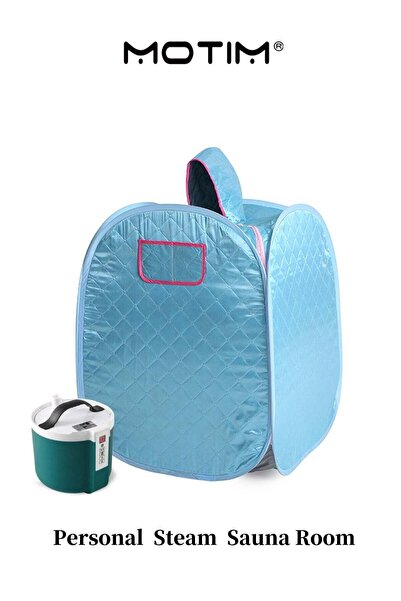 MOTIM Personal Steam Sauna Room Household Folding Portable Sauna Tent with Re...
