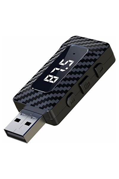 OEM Bluetooth 2 in 1 receiver transmitter W3 cu display lcd pentru muzica pe ...