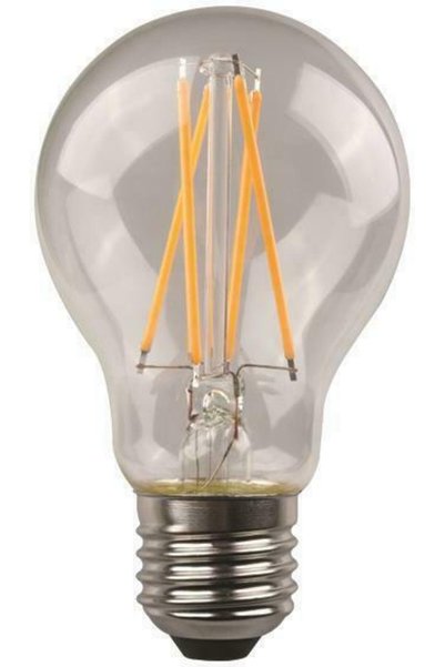 EUROLAMP Λάμπα LED 7 W 106 χιλ. για ντουί E27 και σχήμα A60 Θερμό Λευκό 806 lm