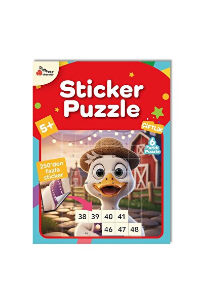 Playever Sticker Puzzle Çiftlik