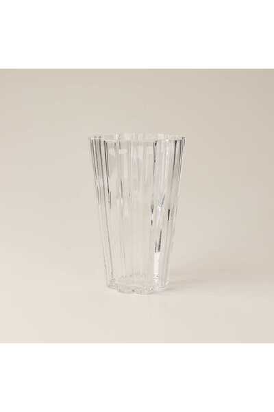 Evidea Deco Flower Vase - Transparent - 17X17X30 cm