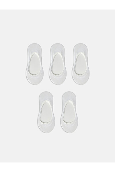 LC Waikiki Alita City Farkıyla Lcw Dream Ecru Plain 5-Piece Pack Women's Ball...