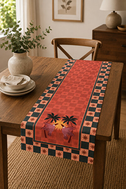 Pilloveland Dekorativni digitalno štampani trkač od antilopa 40x140 cm - Tukan