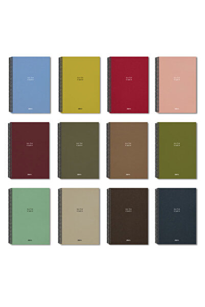 Colornote Papirüs Papirüs Note Case Spiralli Sert Kapak 120yp 16x23cm Çizgili...