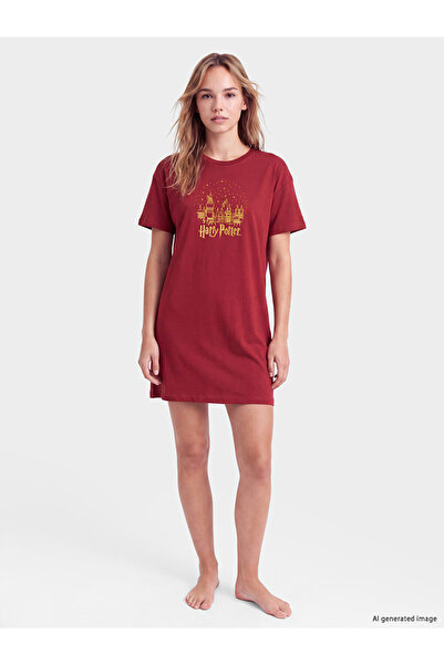 LC Waikiki Quality Parts from Çelebi Store Harry Potter Printed Women's Night...