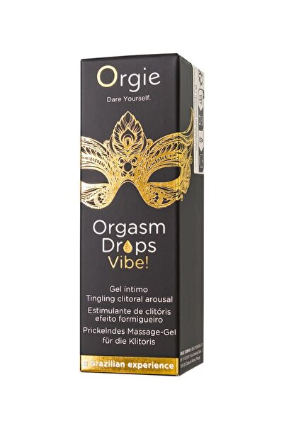 Orgie Orgasm Drops Vibe Uyarıcı Canlandırıcı İntim Damla 15 ml 75 Kullanımlık