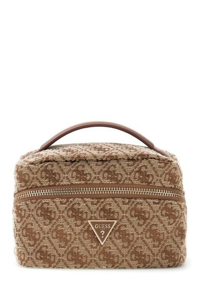 Guess Jacquadr handle beauty bag