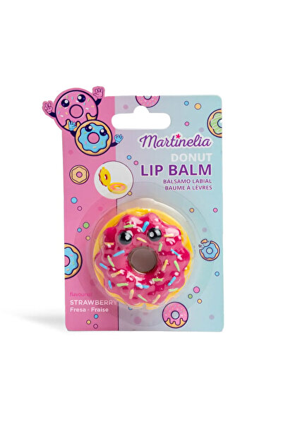Martinelia World Donut Anahtarlık Şeklinde Dudak Balmı Çilek 68137