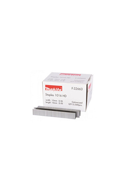 Makita Staple Set F-32663, 10–16 mm, 5040 pcs