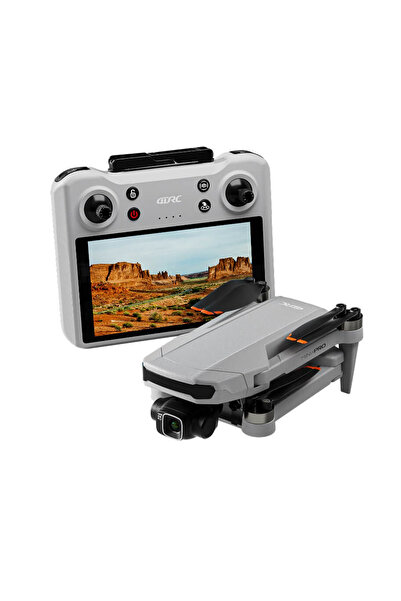 4DRC HD Kameralı ve Ekranlı Profesyonel 3 Eksenli Gimbal Drone (48MP, 10km Me...