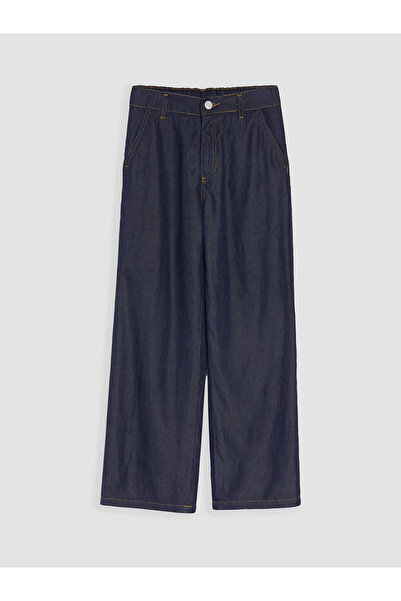 LC Waikiki Lcw Kids Indigo Wideleg Girls' Jean Pants